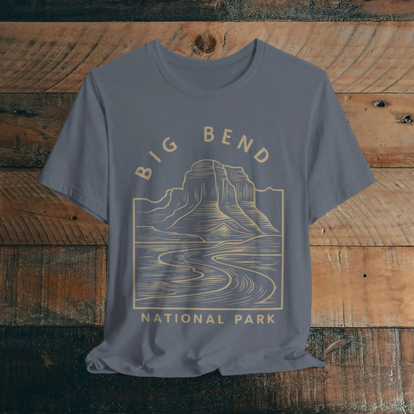 Big Bend National Park Unisex Fit Soft T-Shirt Curving River