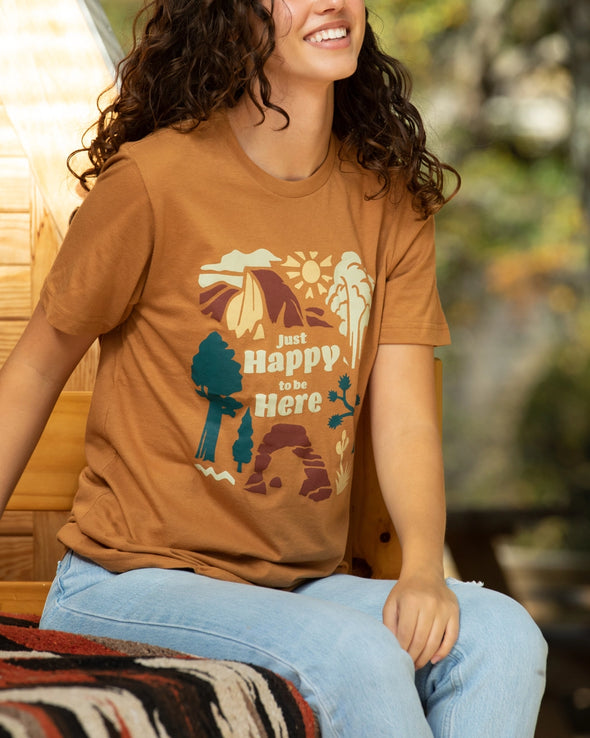 Just Happy To Be Here T-Shirt