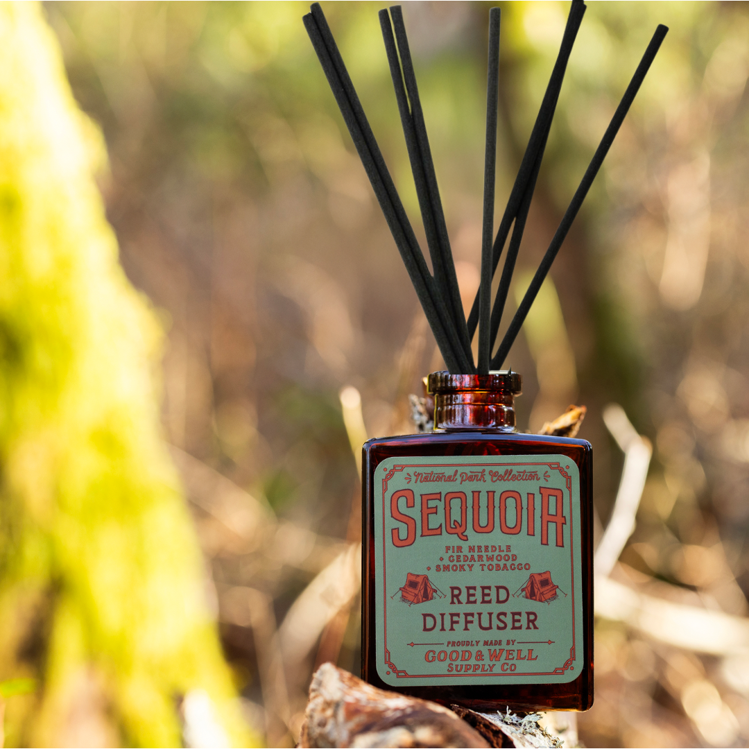 Sequoia National Park Reed Diffuser – Speakeasy Travel Supply Co.