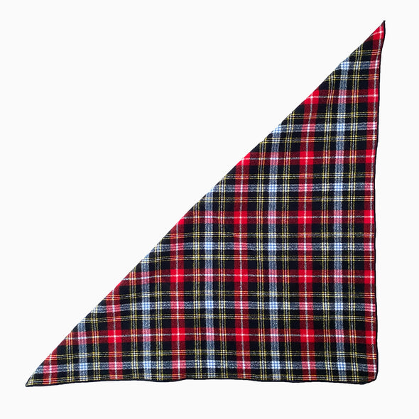 Classic Plaid Flannel Bandana