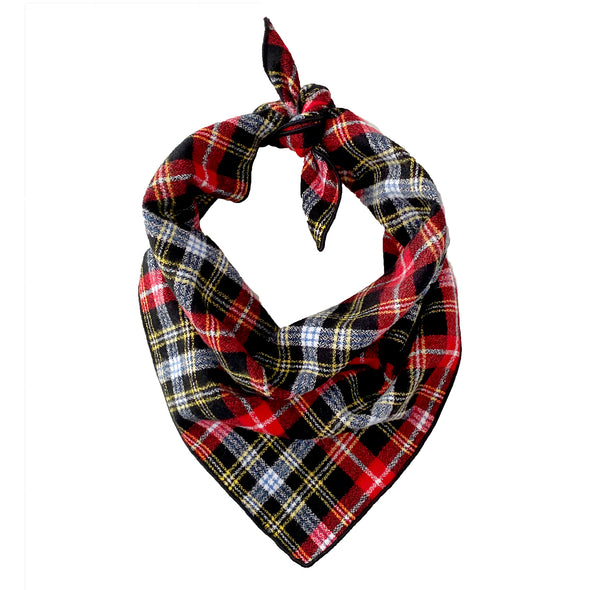 Classic Plaid Flannel Bandana