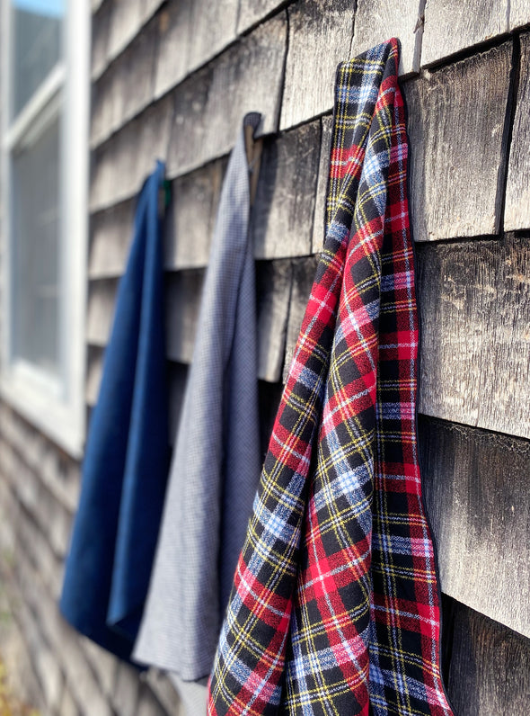 Classic Plaid Flannel Bandana