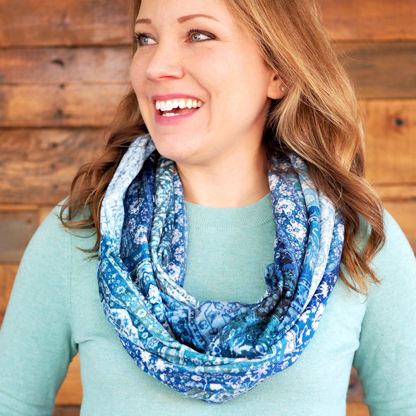 Minky Scarf ~ Lucerne