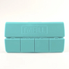 Turquoise FulFill Cosmetics Container.