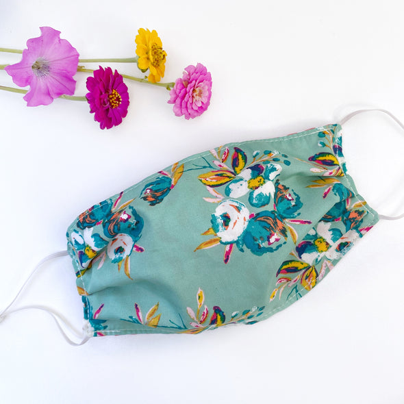 Charleston - Reversible Cotton Face Mask
