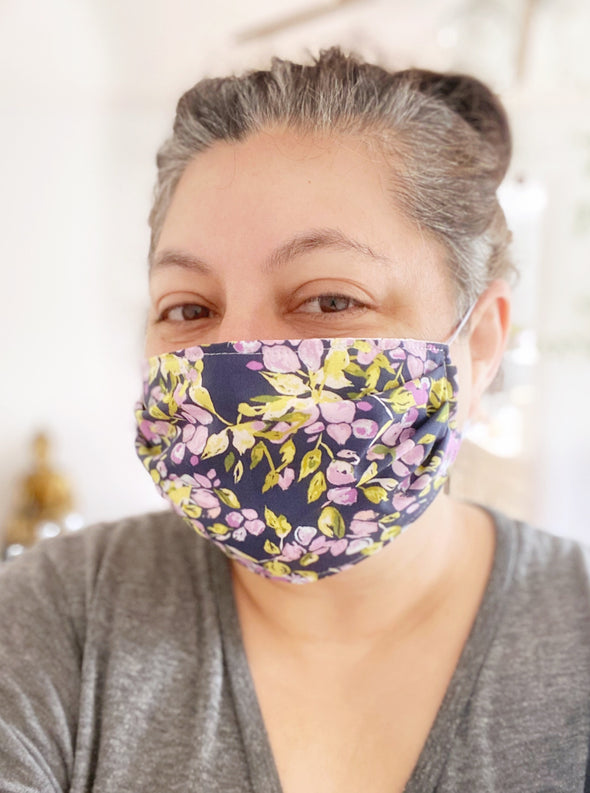 Santa Barbara - Cotton Face Mask - Speakeasy Travel Supply Co.